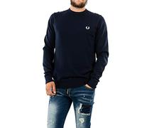Fred Perry - Maglione Girocollo Classico - - Sweatshirts & Hoodies - Uomo - Nero - XL