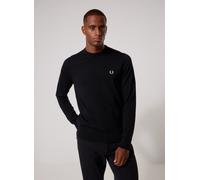 Fred Perry - Classic Crew Neck Jumper Nero - XL Nero