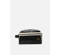 Fred Perry - COATED POLYESTER WASH BAG 2 Nero - Pelletteria T.U Nero