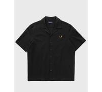 Fred Perry COMPRESS MESH REVERE COLLAR SH men Shortsleeves black in taglia:M