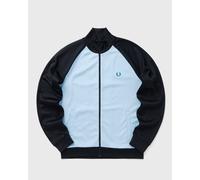 Fred Perry CONTRAST SLEEVE TRACK JACKET men Track Jackets blue|red in taglia:S