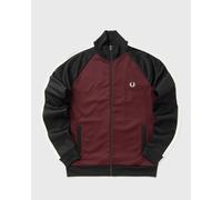 Fred Perry CONTRAST SLEEVE TRACK JACKET men Track Jackets red in taglia:L