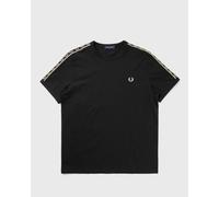 Fred Perry CONTRAST TAPE RINGER T-SHIRT men Shortsleeves black in taglia:M
