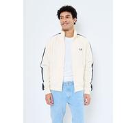 Fred Perry - CONTRAST TAPE TRACK JACKET Bianco - Abbigliamento XXL Bianco