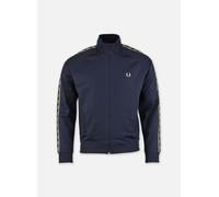 Fred Perry - CONTRAST TAPE TRACK JACKET Blu - Abbigliamento L Blu