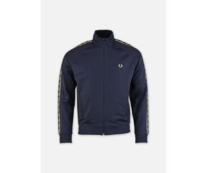 Fred Perry - CONTRAST TAPE TRACK JACKET Blu - Abbigliamento L Blu