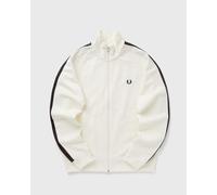 Fred Perry CONTRAST TAPE TRACK JACKET men Track Jackets beige in taglia:M