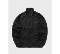 Fred Perry CONTRAST TAPE TRACK JACKET men Track Jackets black in taglia:S