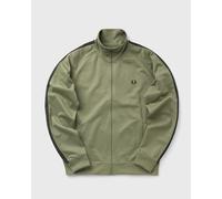 Fred Perry CONTRAST TAPE TRACK JACKET men Track Jackets green in taglia:L