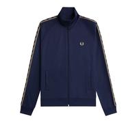 Fred Perry - Contrast Tape Track Jacket - - Sweatshirts & Hoodies - Uomo - Blu - 2XL