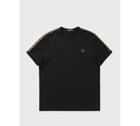 Fred Perry CONTRAST TAPERINGER T-SHIRT men Shortsleeves black in taglia:M