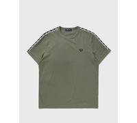 Fred Perry CONTRAST TAPERINGER T-SHIRT men Shortsleeves green in taglia:S