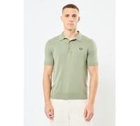 Fred Perry - COTTON KNITTED SHIRT Verde - Abbigliamento XL Verde