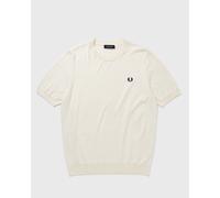 Fred Perry COTTON KNITTED T-SHIRT men Shortsleeves white in taglia:L