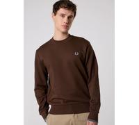 Fred Perry - CREW NECK SWEATSHIRT Marrone - Abbigliamento XXL Marrone