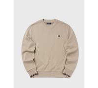 Fred Perry CREW NECK SWEATSHIRT men Sweatshirts beige in taglia:XL