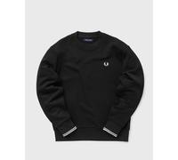 Fred Perry CREW NECK SWEATSHIRT men Sweatshirts black in taglia:L