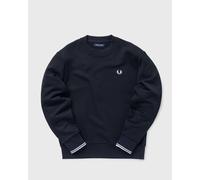 Fred Perry - CREW NECK SWEATSHIRT Blu - Abbigliamento M Blu