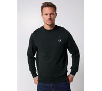 Fred Perry - CREW NECK SWEATSHIRT Verde - Abbigliamento S Verde