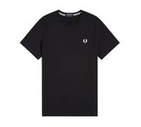 Fred Perry Crew Neck T-Shirt, Maglietta da uomo, Nero , M