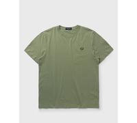 Fred Perry CREW NECK T-SHIRT men Shortsleeves green in taglia:L
