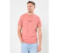 Fred Perry - Embroidered T-Shirt Arancione - Abbigliamento S Arancione