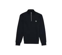 Fred Perry Felpa a mezza zip, blu, L