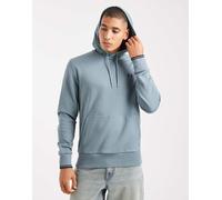 Fred Perry - Felpa azzurra con cappuccio e profili a contrasto-Blu S