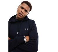 Fred Perry - Felpa blu navy con cappuccio L