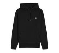 Fred Perry - Felpa con cappuccio Double Stripe - - Sweatshirts & Hoodies - Uomo - Nero - L