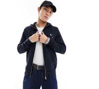 Felpa con cappuccio fzip - blu S