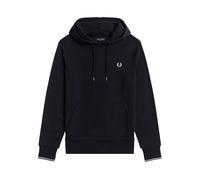 Fred Perry Felpa Con Cappuccio Logo Blu Uomo M