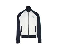 FRED PERRY Felpa con zip bianco | M