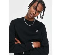 Fred Perry - Felpa girocollo nera-Nero L