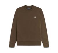 Fred Perry - Felpa Girocollo - - Sweatshirts & Hoodies - Uomo - Marrone - L