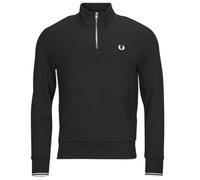 Fred Perry Felpa HALF ZIP SWEATSHIRT in Nero EU S