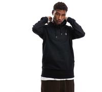 Fred Perry TIPPED HOODED SWEATSHIRT men Hoodies black in taglia:M