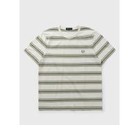 Fred Perry FINE STRIPE T-SHIRT men Shortsleeves blue in taglia:M