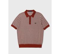 Fred Perry FLORAL JACQUARD SHIRT men brown in taglia:S
