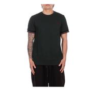 Fred Perry - Front Logo T-shirt - -Tops -Uomo -Verde -S