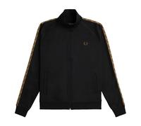 Fred Perry - Giacca da Allenamento con Nastro a Contrasto - -Sweatshirts & Hoodies -Uomo -Nero -M