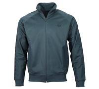 Fred Perry Giacca da uomo con cerniera - J5557, blu petrolio, L