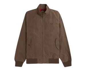Fred Perry - Giacca Harrington Cerata Tabacco Bruciato - - Jackets - Uomo - Marrone - XL