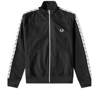 Fred Perry Giacca Taped Track, Nero , L