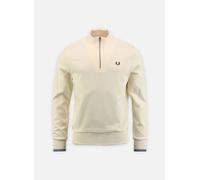 Fred Perry - HALF ZIP SWEATSHIRT Bianco - Abbigliamento S Bianco