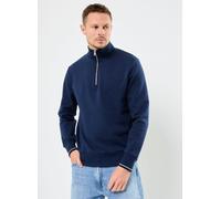 Fred Perry - HALF ZIP SWEATSHIRT Blu - Abbigliamento L Blu