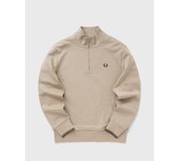 Fred Perry HALF ZIP SWEATSHIRT men Half-Zips beige in taglia:L