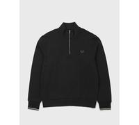 Fred Perry HALF ZIP SWEATSHIRT men Half-Zips black in taglia:S