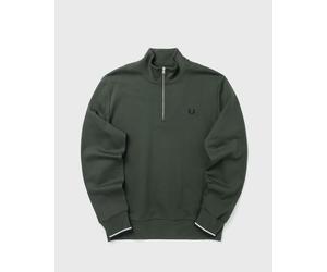 Fred Perry HALF ZIP SWEATSHIRT men Half-Zips green in taglia:M