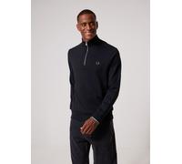 Fred Perry - Felpa con zip intera - - Sweatshirts & Hoodies - Uomo - Nero - M